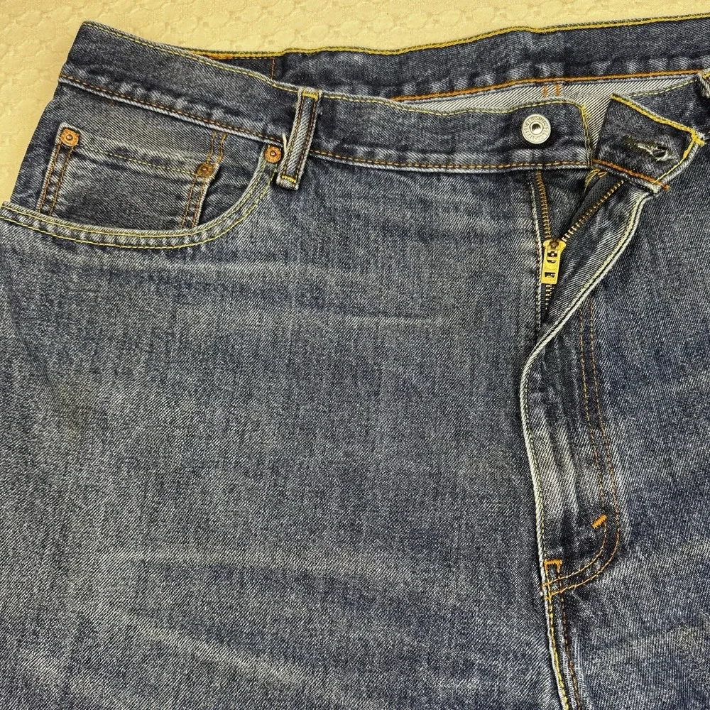 Levis 560 Jeans Mens 44x34 (44x30.5) Denim Relaxed Baggy Tapered Leg Classic Y2K